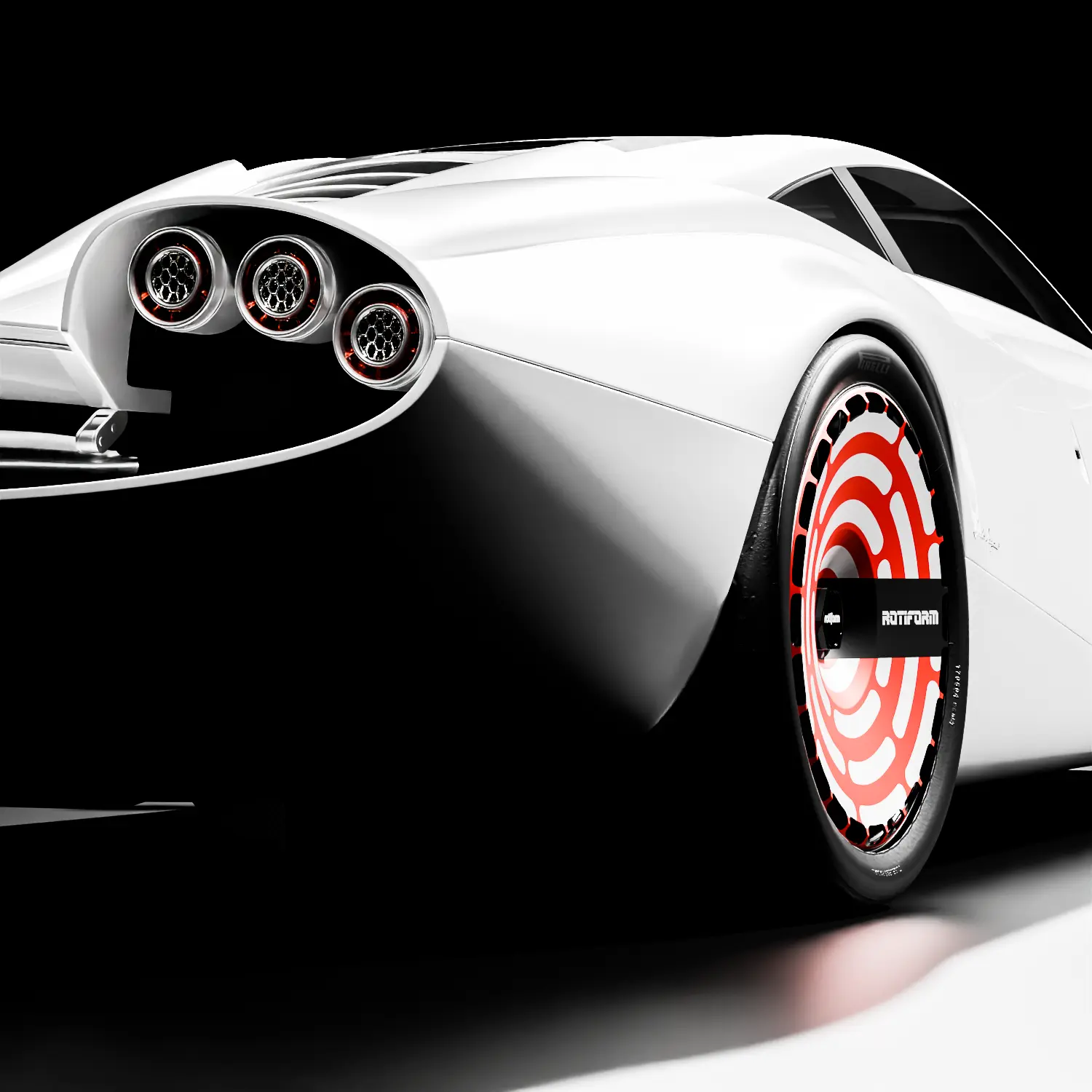 Pagani Codalunga — rear three-quarter